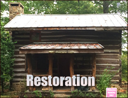 Historic Log Cabin Restoration  Warnock, Ohio